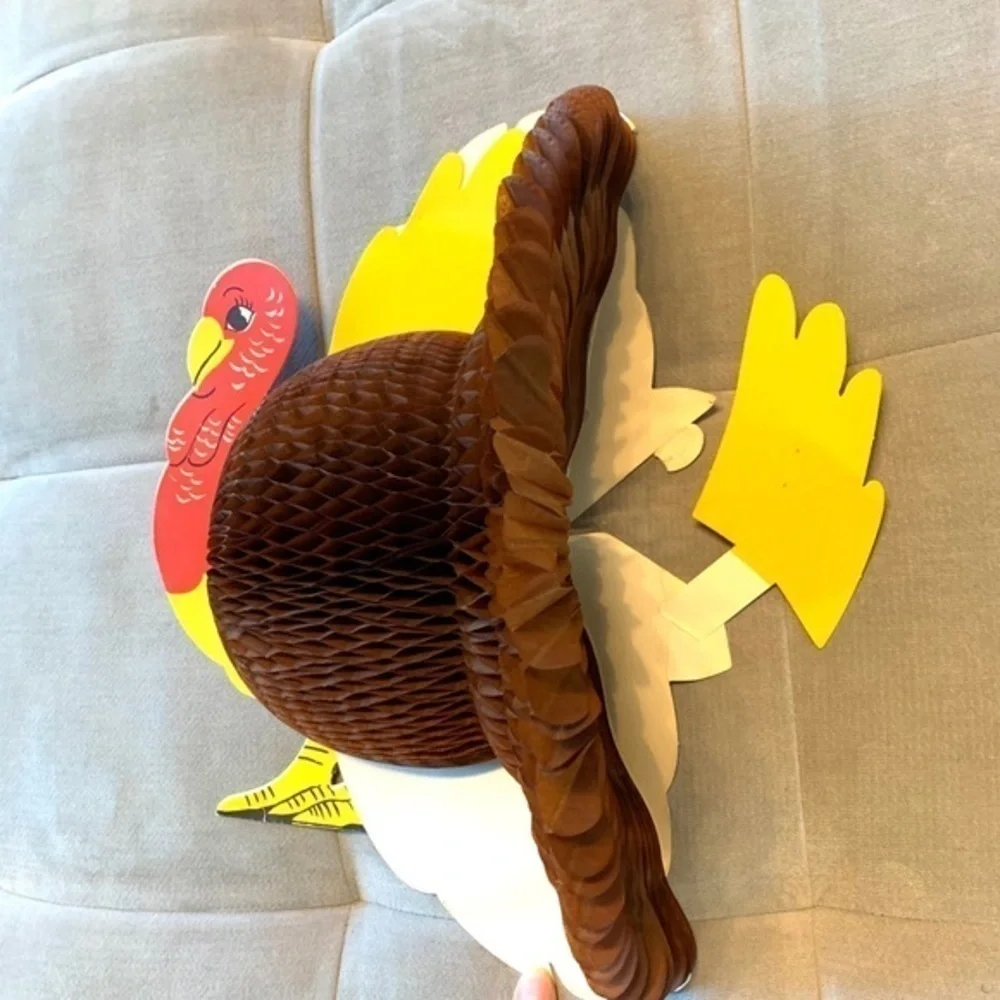 Vintage Thanksgiving Turkey Wall Table Decor